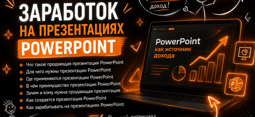 "Заработок на презентациях PowerPoint". Вебинар Татьяны Черновой