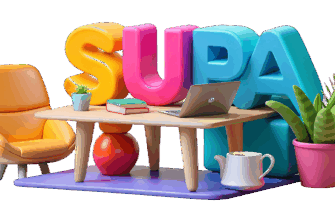 Яркий дизайн в Supa