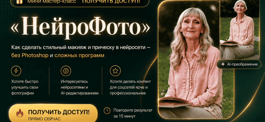 Мастер-класс нейроФото