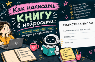 Как написать книгу в нейросети