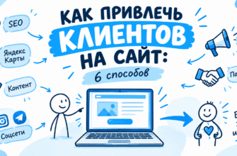 Как привлечь клиентов на сайт 6 способов