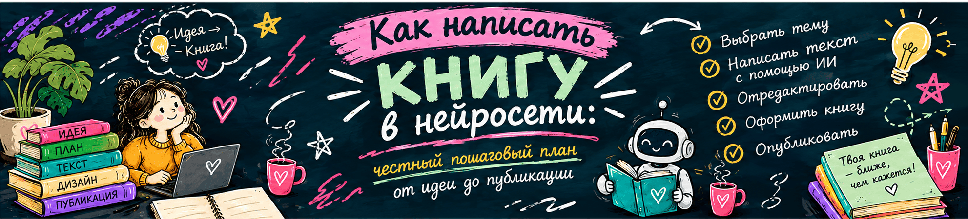 "НейроАвтор". Как написать книгу в нейросети. Видеокурс Татьяны Черновой